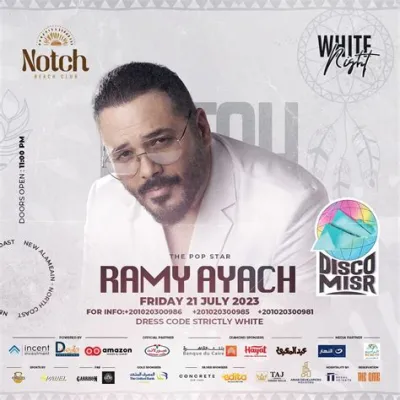 Ramadan Night of Enchantment: A Spectacular Musical Evening with Egyptian Superstar Ramy Ayach!